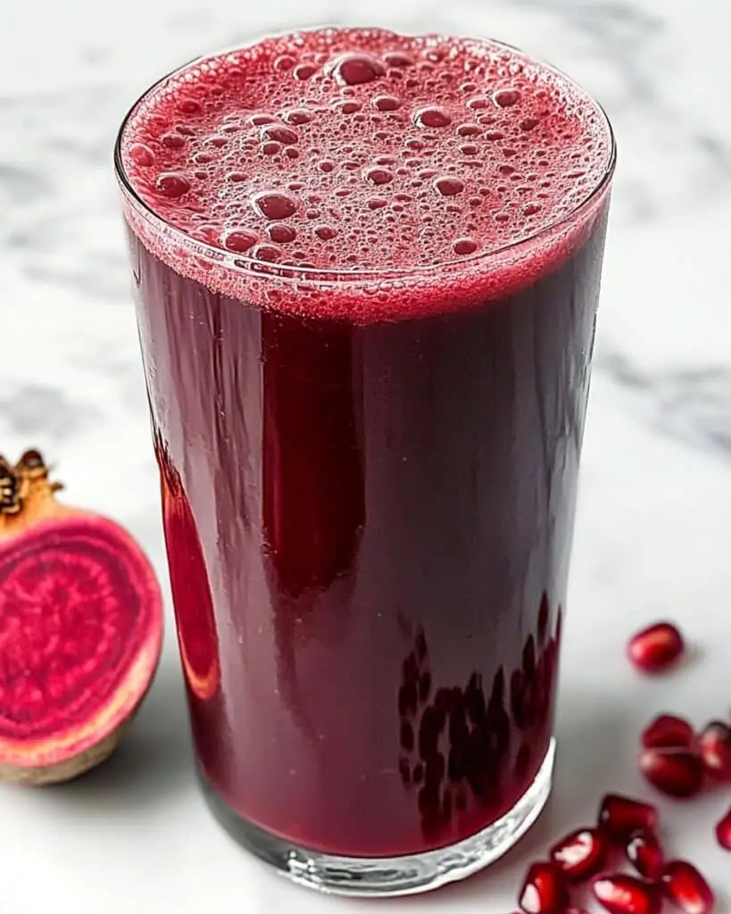 Refreshing Beetroot Pomegranate Juice Recipe