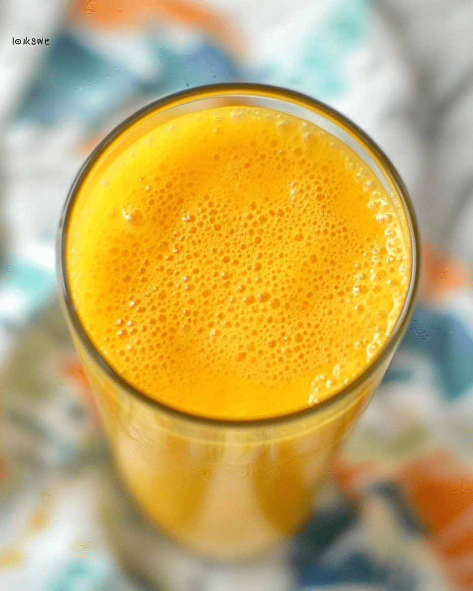 Mango Sunrise Smoothie Recipe - Recipe Image