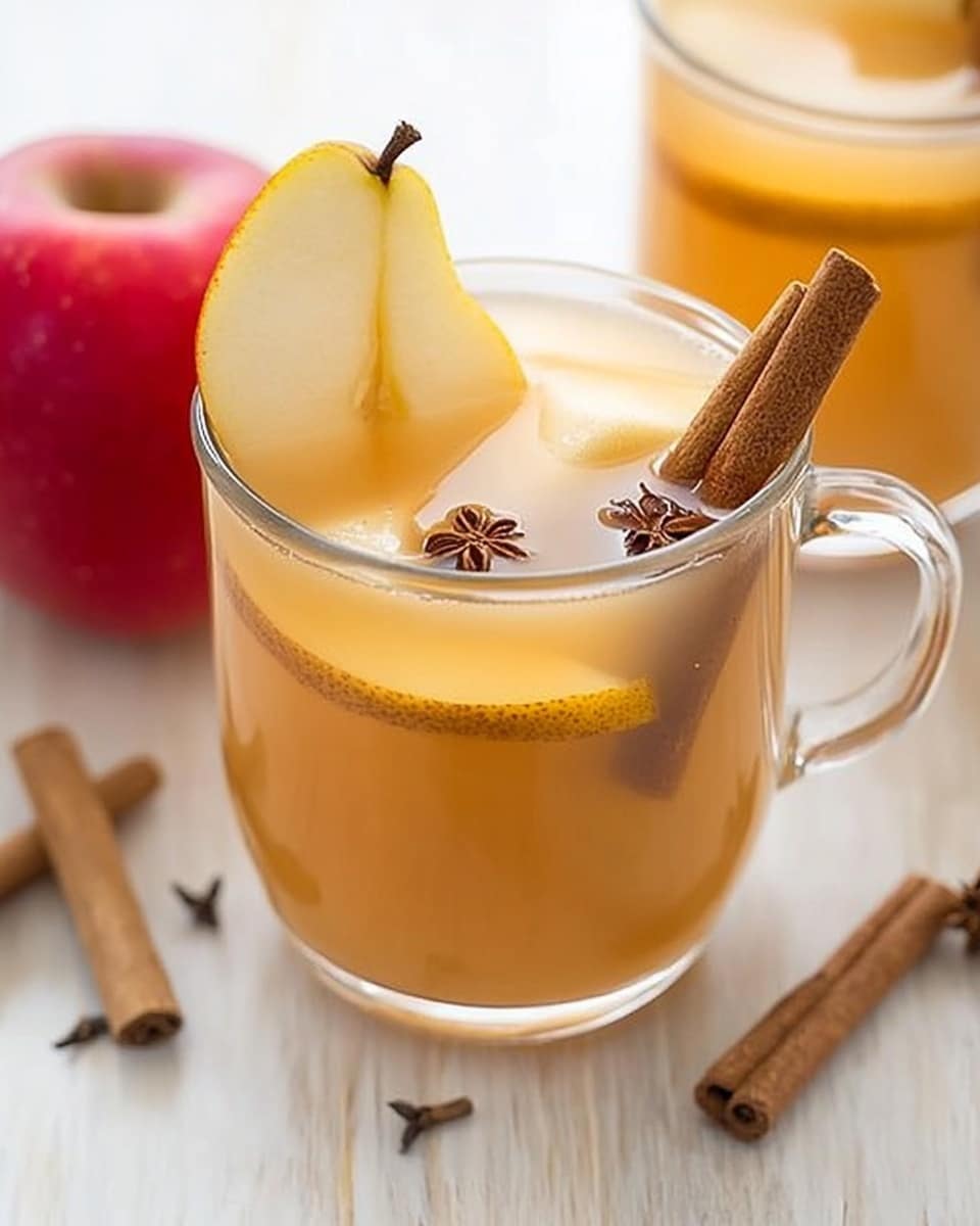 Pear Apple Cider Recipe - Recipe Image
