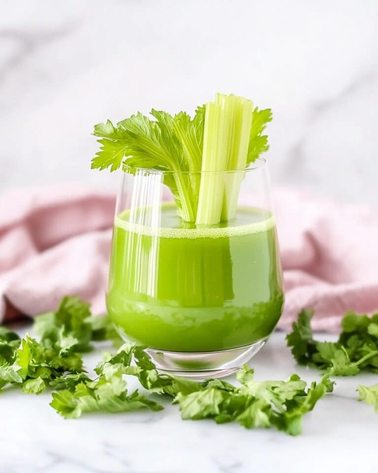 Refreshing Apple Celery Juice with Ginger and Lemon Recipe