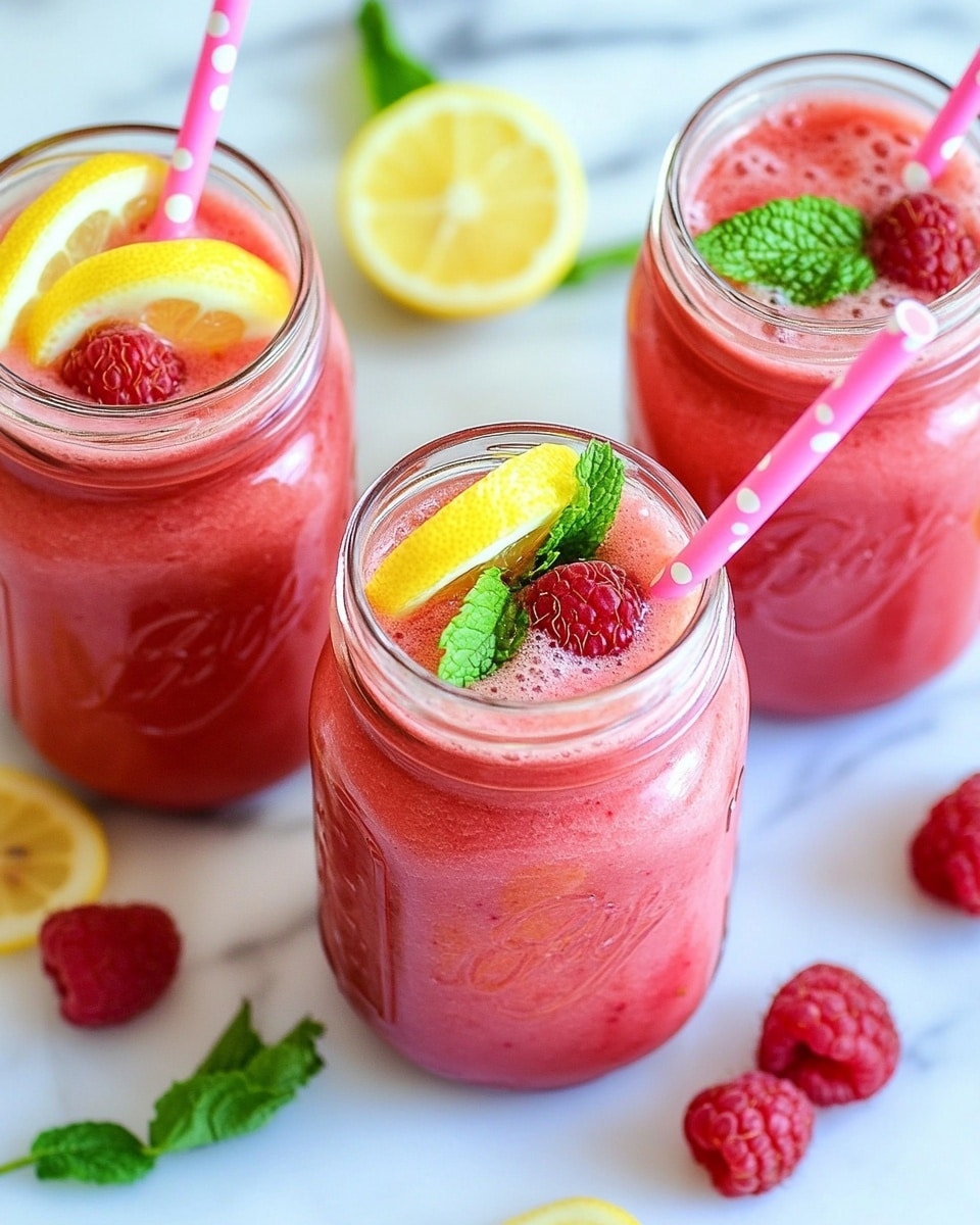 Refreshing Raspberry Lemonade Recipe - Recipe Image