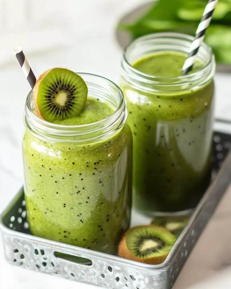 Refreshing Spinach Kiwi Smoothie Recipe