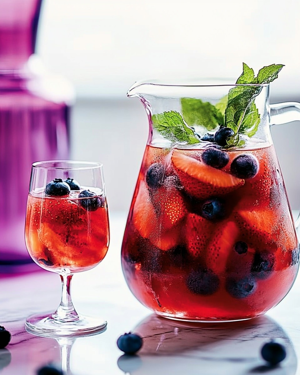 Apple, Mint, and Grape Punch Recipe - Recipe Image