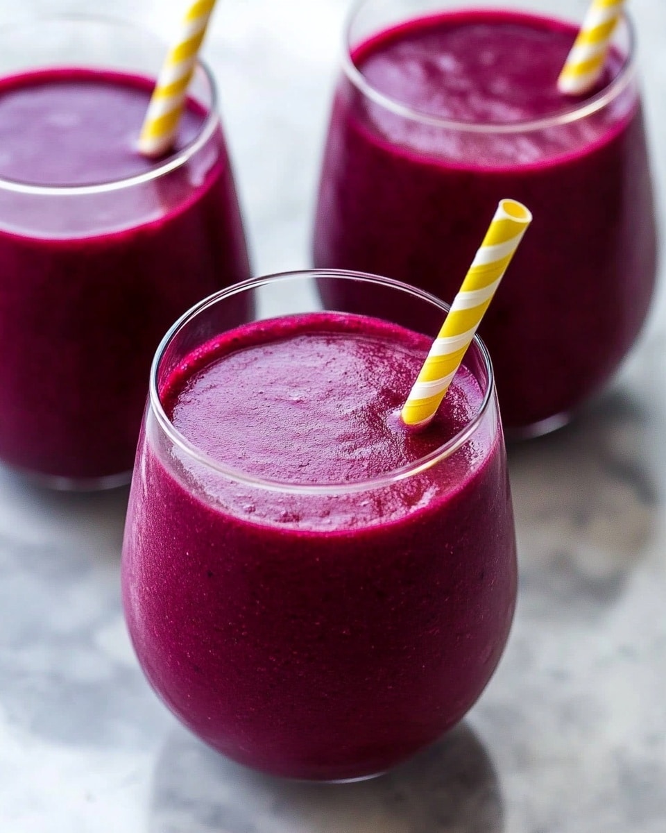 Cherry Beet Smoothies Recipe - Recipe Image