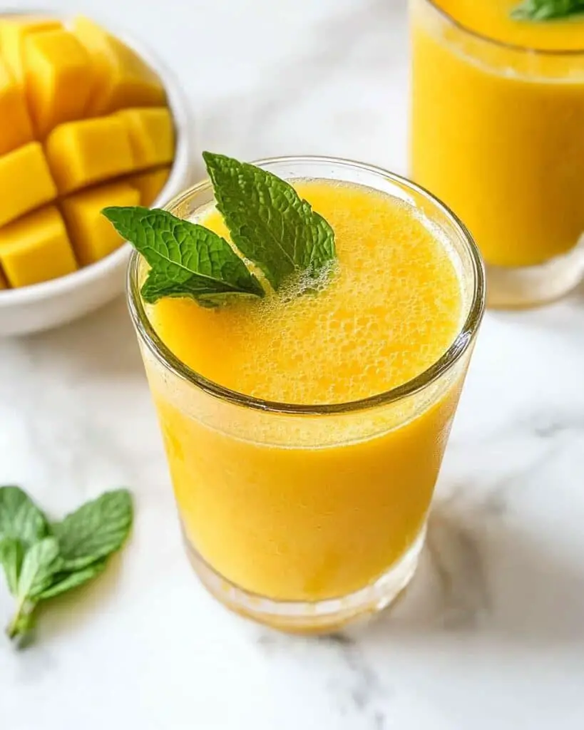 Mango Ginger Mocktail Recipe