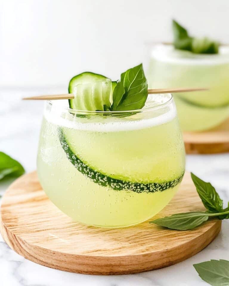 Refreshing Cucumber Mint Mocktail Recipe