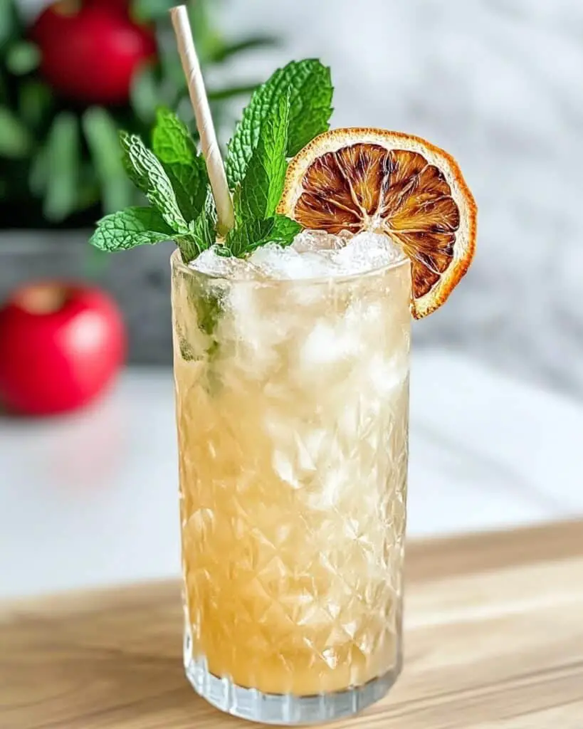 Apple Ginger Fizz for Fall Recipe