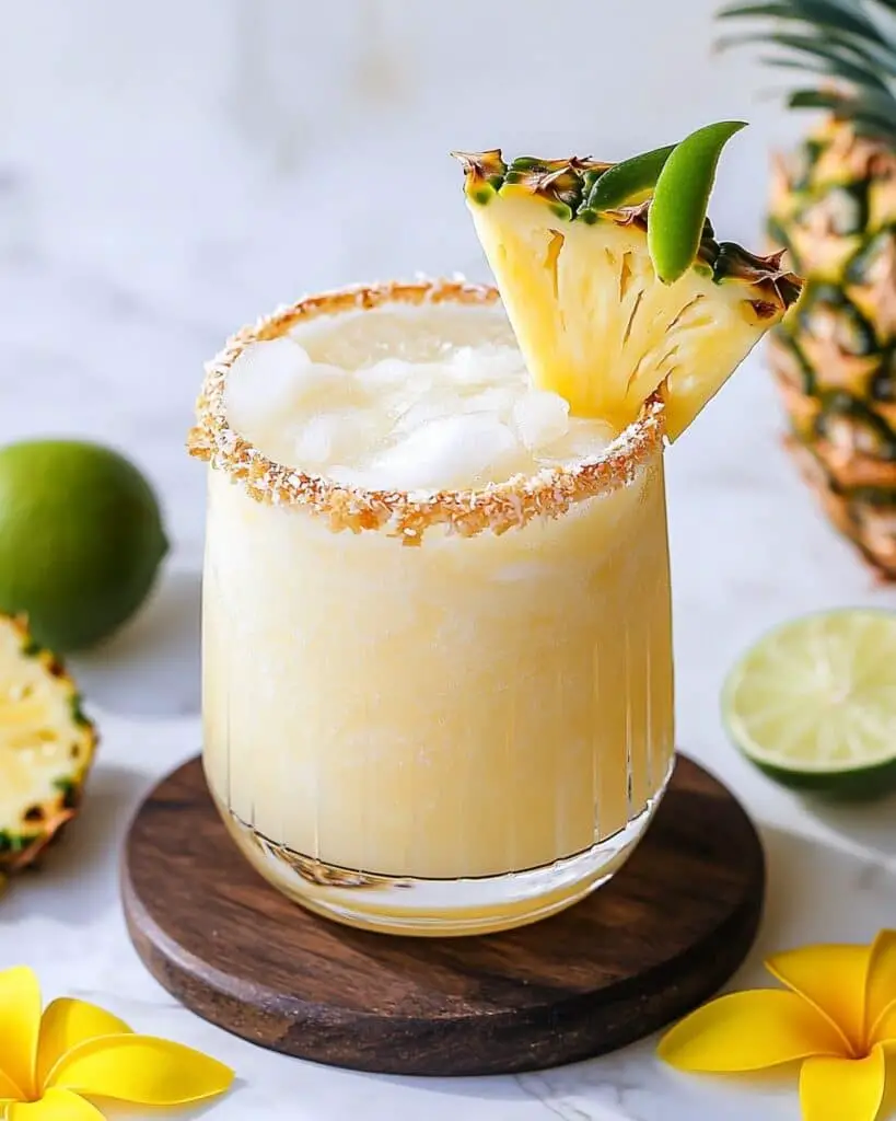 Pineapple Coconut Mockarita Recipe