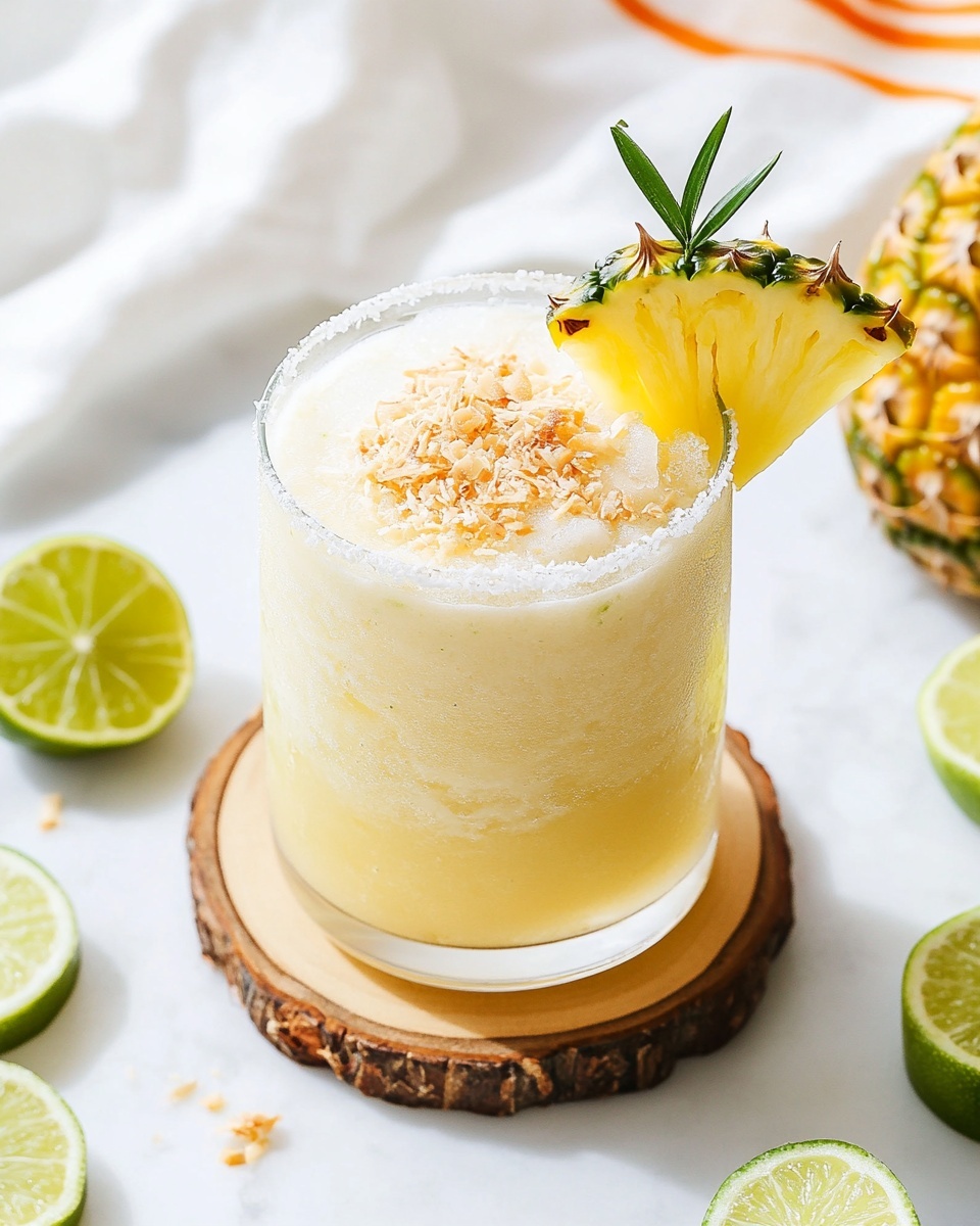 Pineapple Coconut Mockarita Recipe - Recipe Image