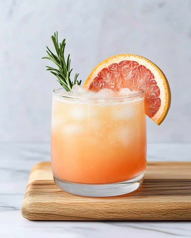 Sparkling Grapefruit Mocktail Recipe