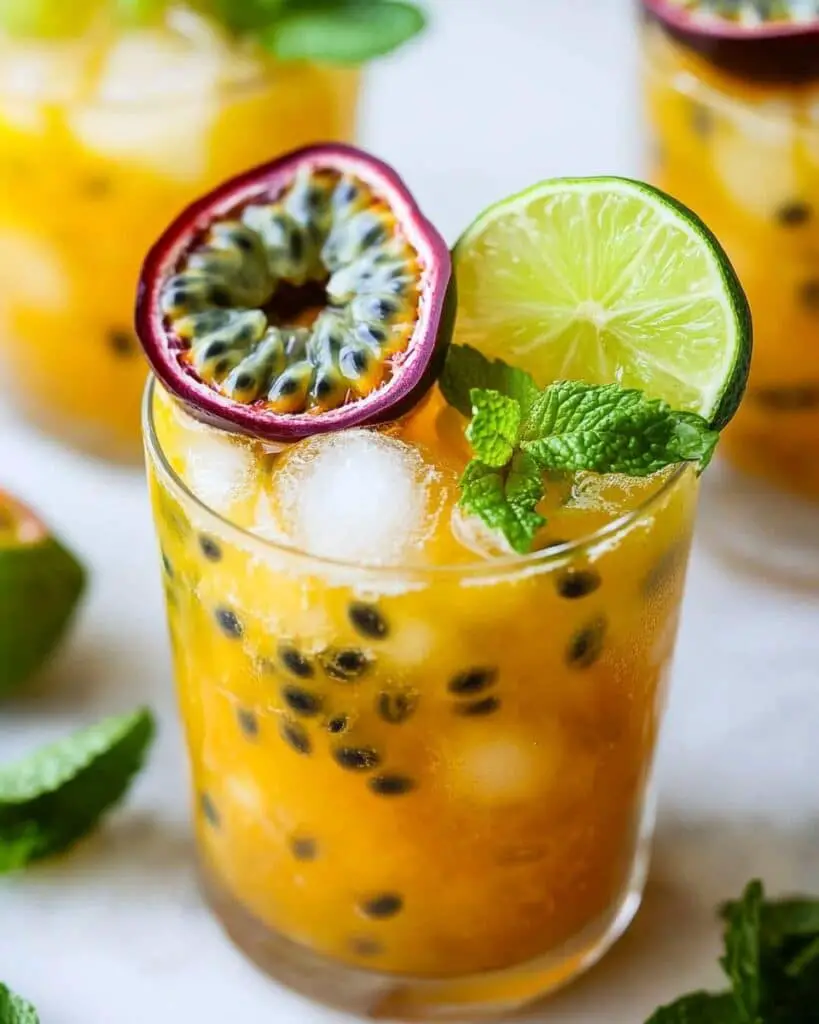Refreshing Passion Fruit Mocktail Recipe