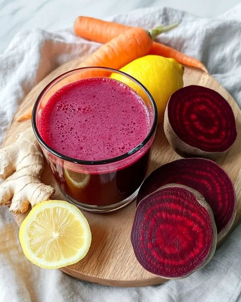 Beetroot & Ginger Juice – Perfect Pre-Workout Boost Recipe