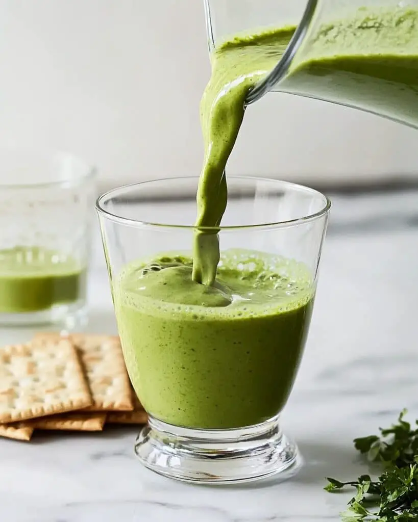 Tropical Pineapple Green Smoothie with Spinach and Chia Recipe