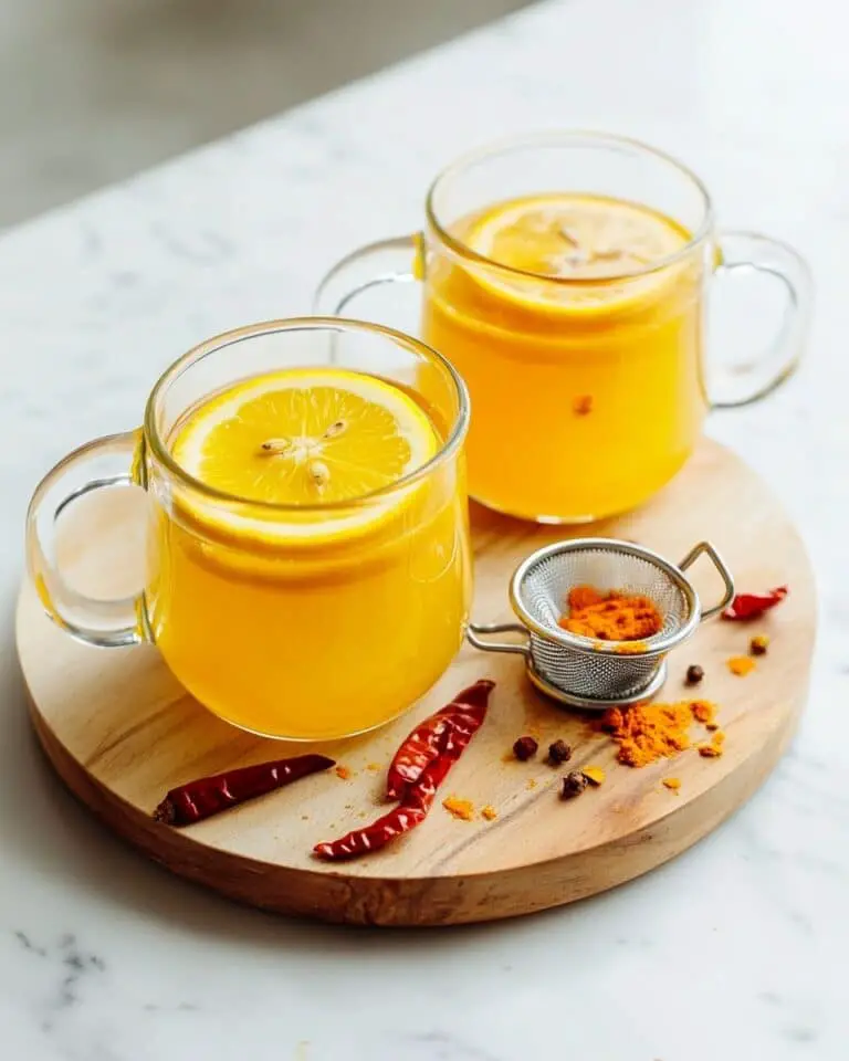 Ginger Turmeric Tonic Mocktail with Sparkling Orange and Ginger Beer Recipe