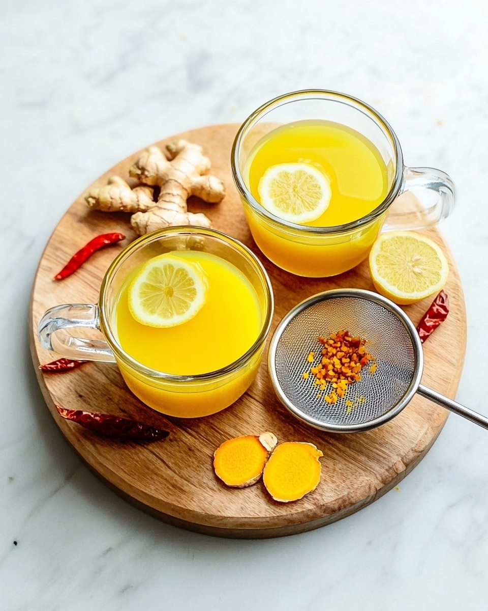 Ginger Turmeric Tonic Mocktail with Sparkling Orange and Ginger Beer Recipe - Recipe Image