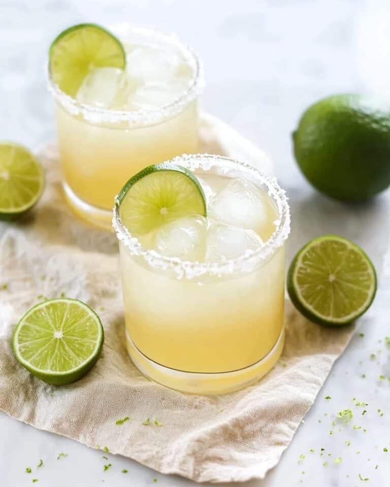 Fresh Lime Margarita Recipe