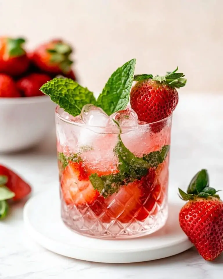 Strawberry Basil Mojito Recipe