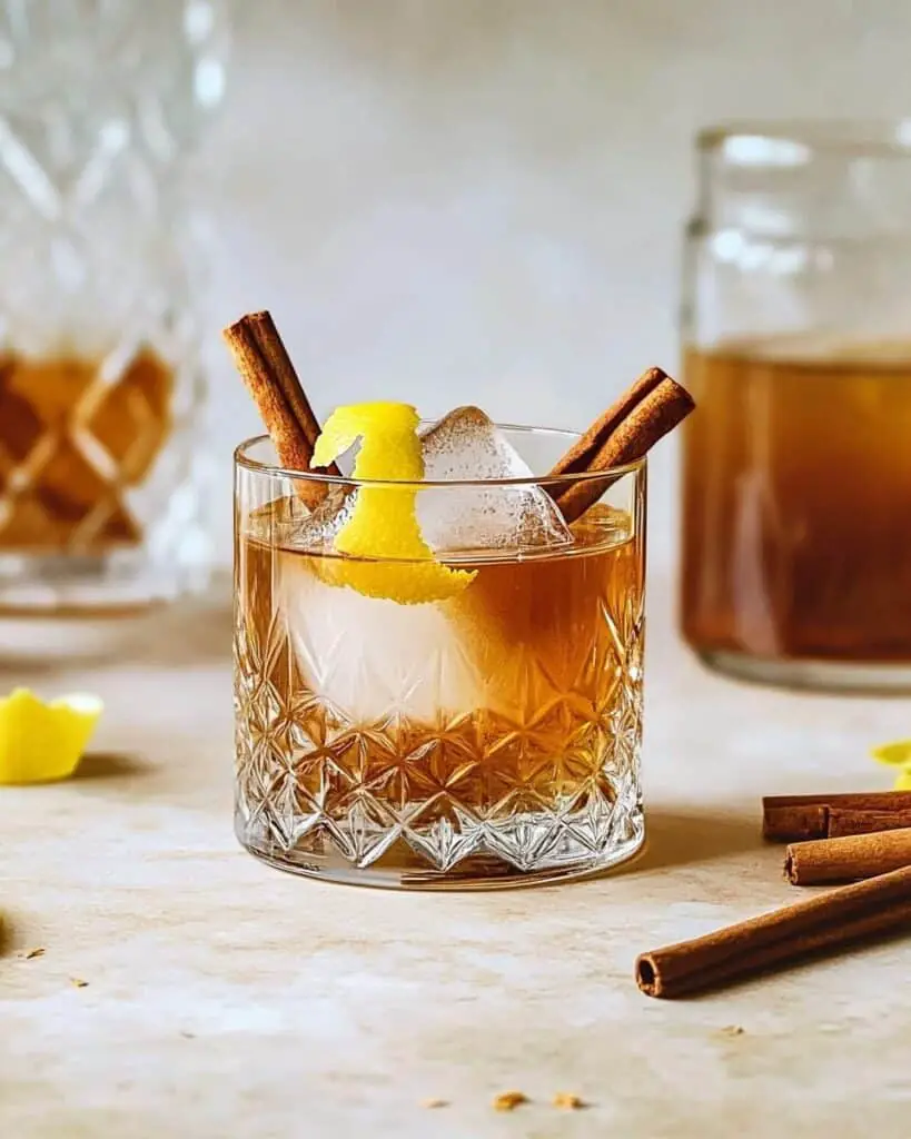 Apple Cider Whiskey Smash Recipe