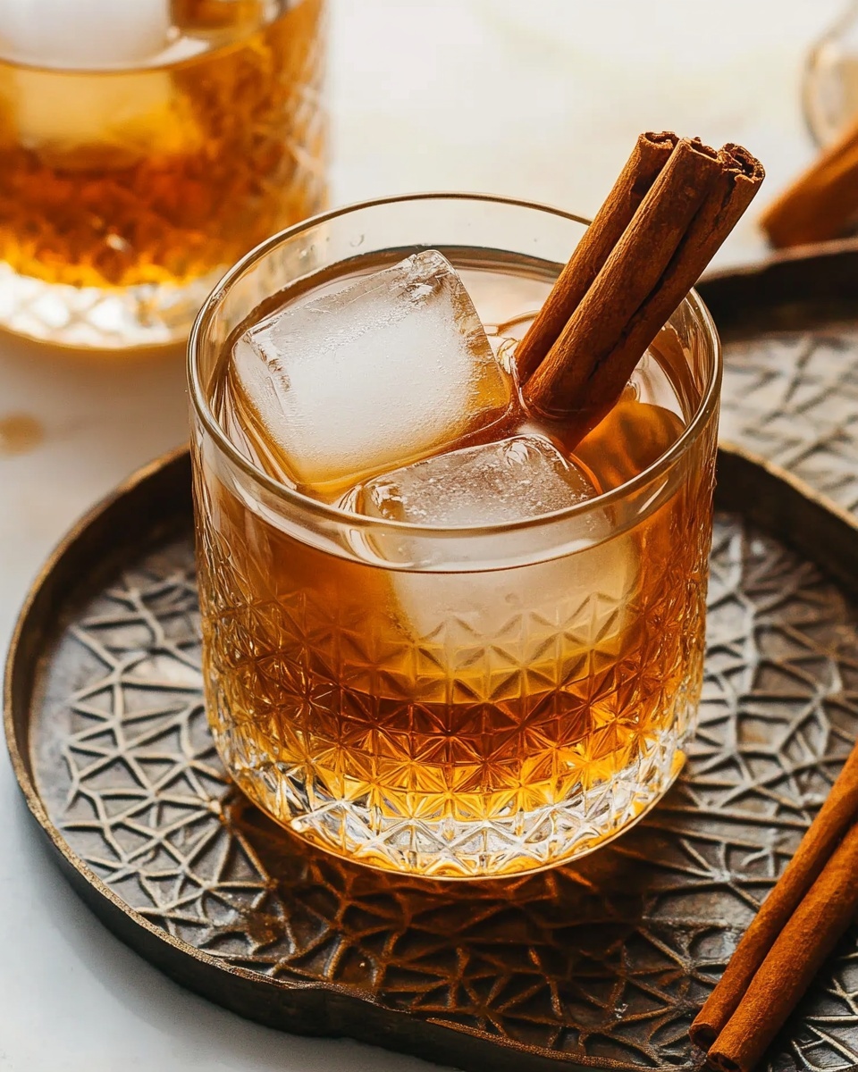 Apple Cider Whiskey Smash Recipe - Recipe Image