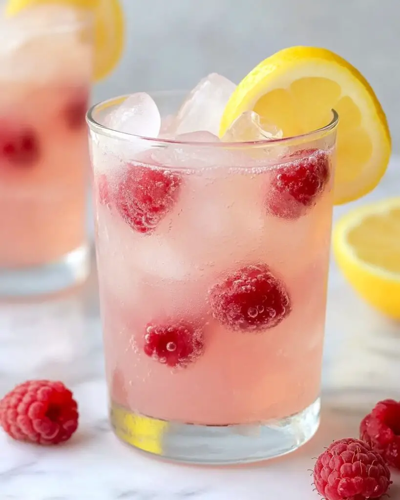 Raspberry Lemonade Vodka Spritzer Recipe