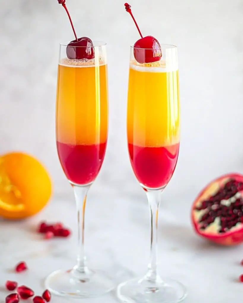 Sunrise Mocktail: Refreshing Alcohol-Free Sparkling Citrus Drink Recipe