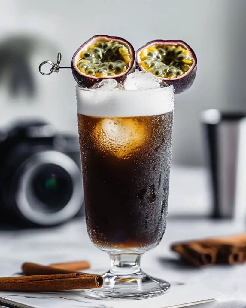 Iced Beer Coffee with Passion Fruit Recipe