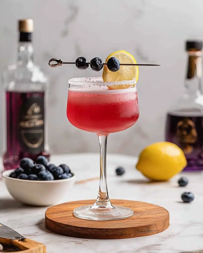 Blueberry Lavender Martini Recipe