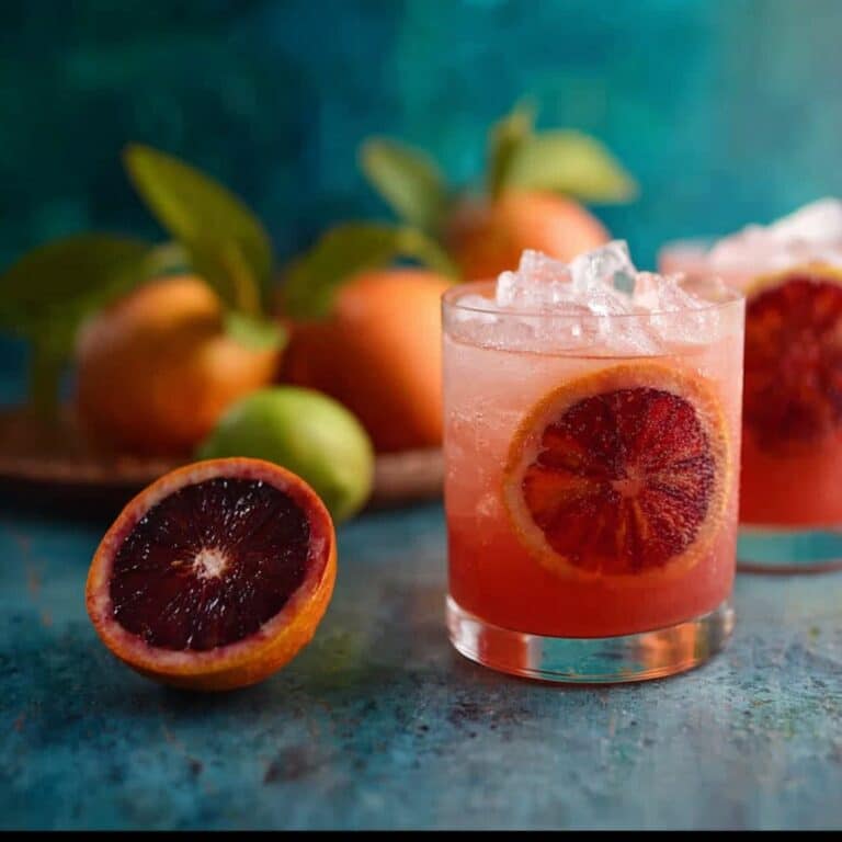 Blood Orange Tequila Fizz Recipe