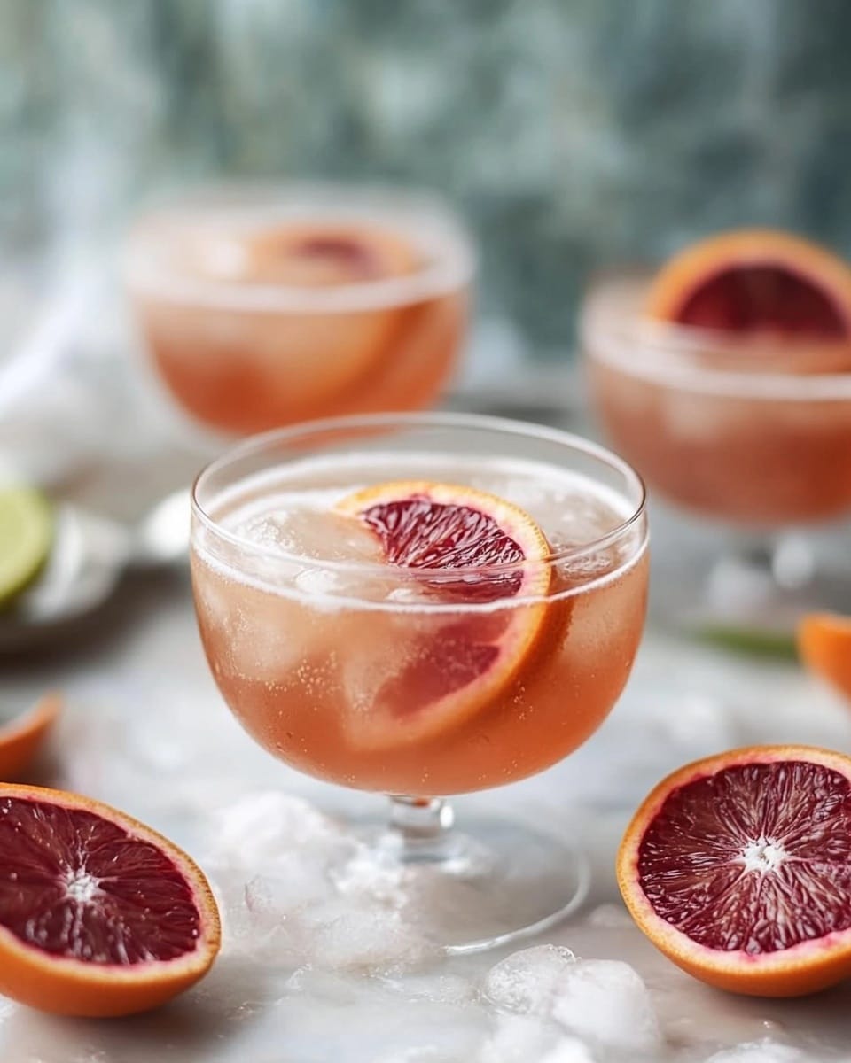 Blood Orange Tequila Fizz Recipe - Recipe Image