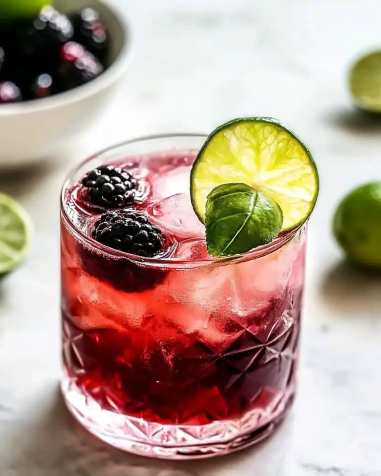 Blackberry Tequila Sage Smash Recipe
