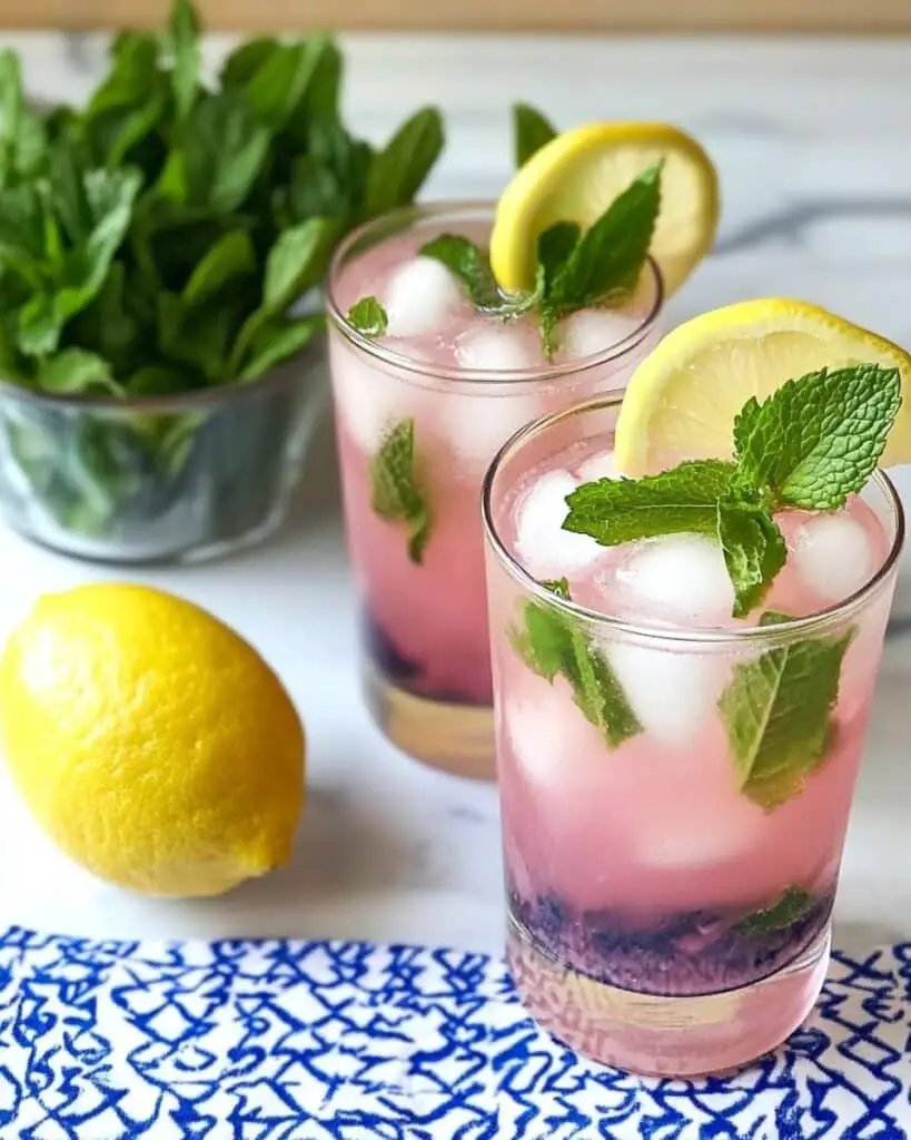 Blueberry-Mint Fizz Recipe
