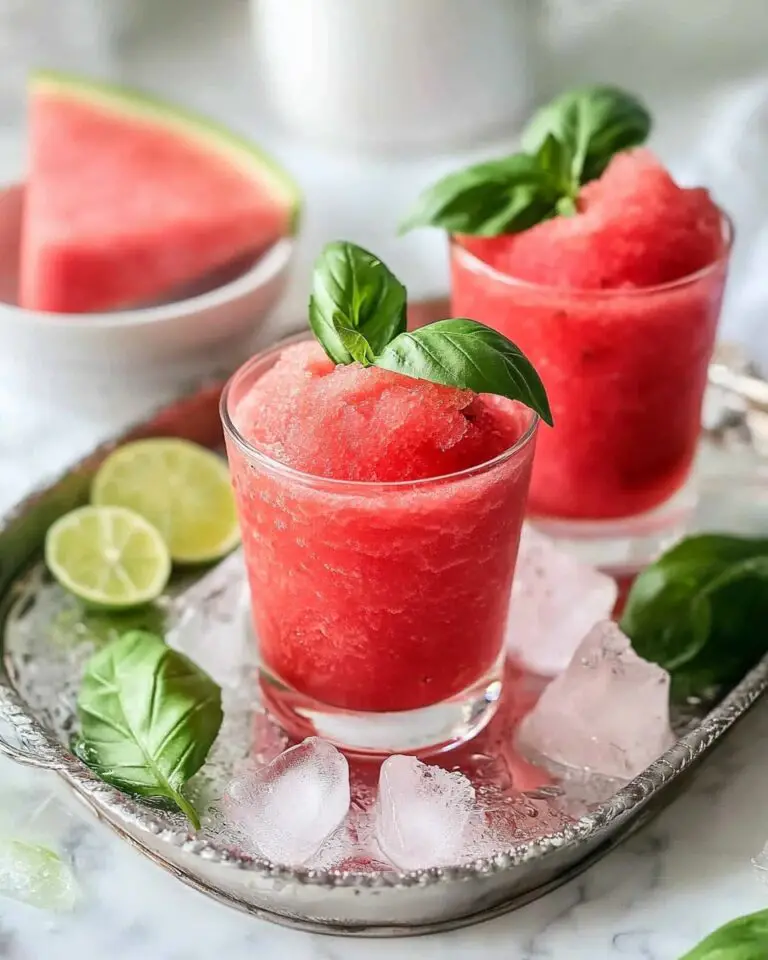 Watermelon Wine Slushies Recipe