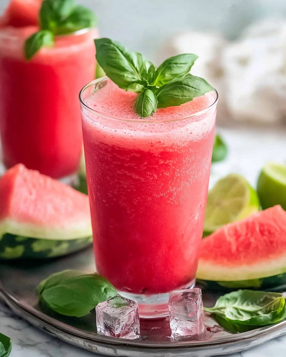 Watermelon Wine Slushies Recipe - Recipe Image