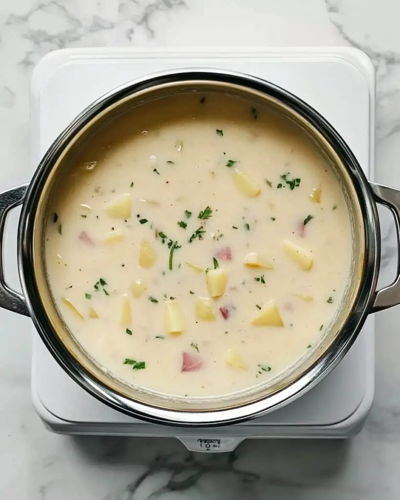Creamy Ham and Potato Soup Recipe