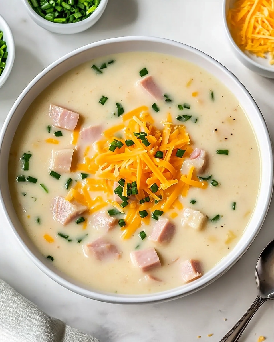 Creamy Ham and Potato Soup Recipe - Recipe Image
