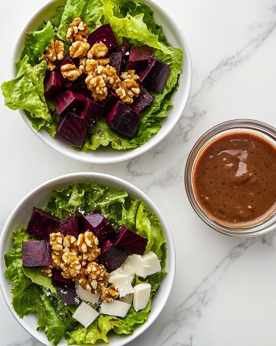 Beet Salad with Goat Cheese and Walnuts Recipe - Recipe Image