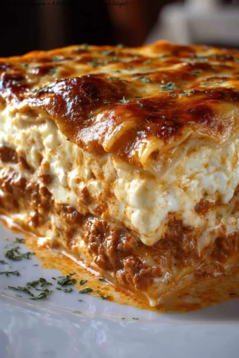 Million Dollar Lasagna – A Rich and Creamy Layered Delight!