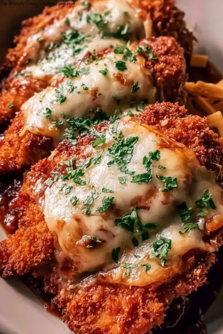 The Ultimate Crispy Chicken Parmesan