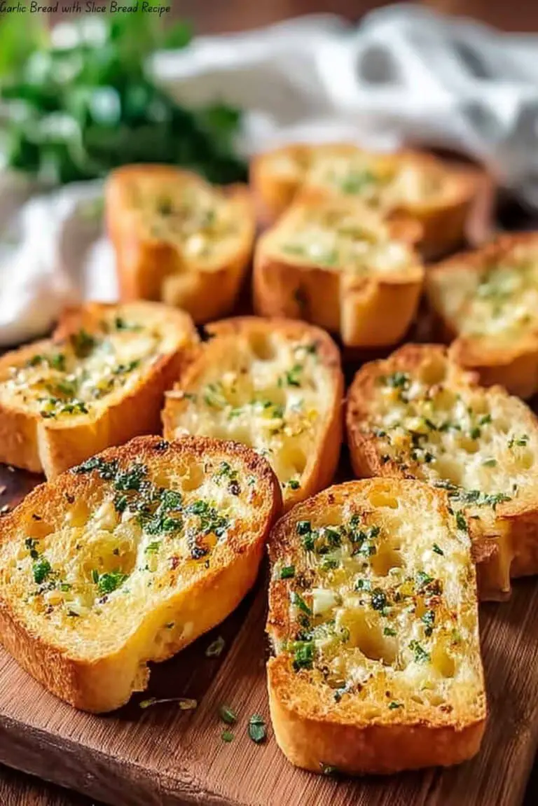 Garlic Bread with Slice Bread Recipe