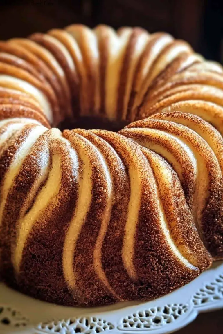 Cinnamon Swirl Bundt Cake