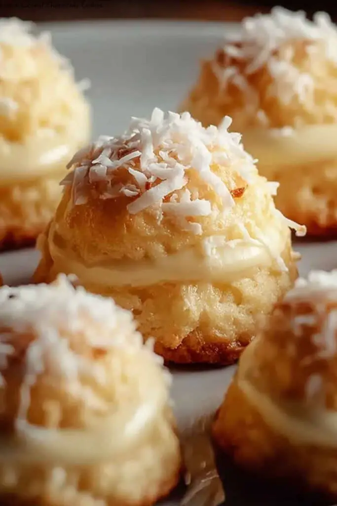 Lemon Coconut Cheesecake Cookies