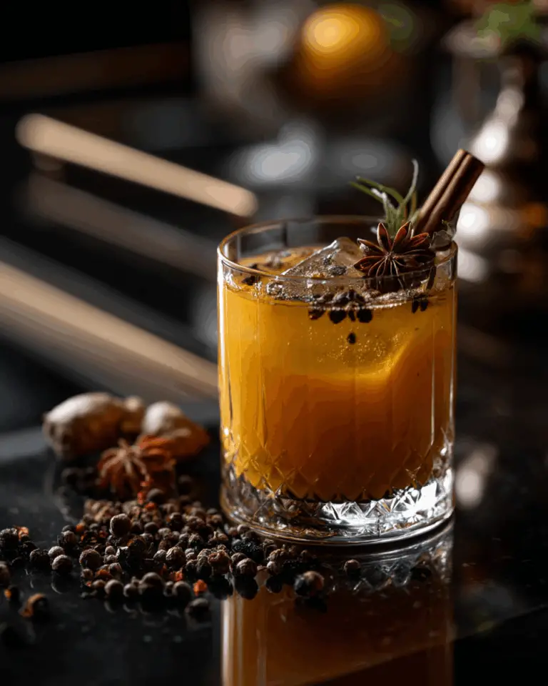 Spicy Ginger Beer Cocktail