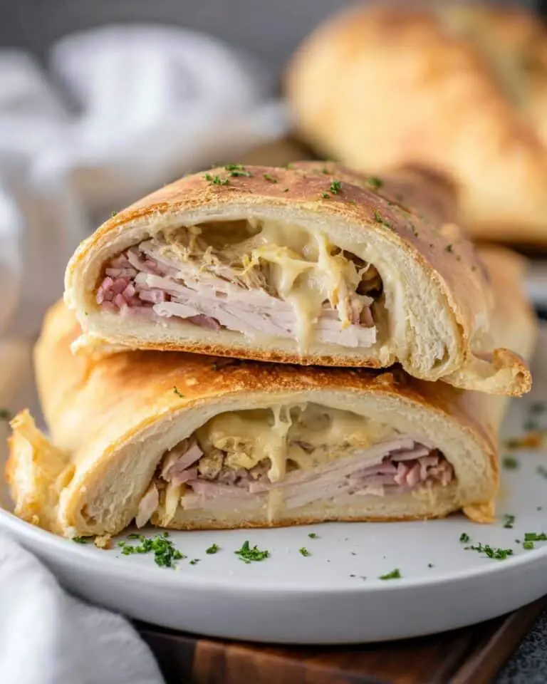 Chicken Cordon Bleu Stromboli Recipe