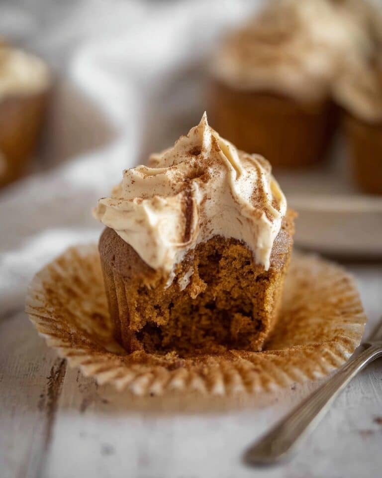 Pumpkin Dream Cupcakes with Espresso Cream Cheese Frosting Recipe