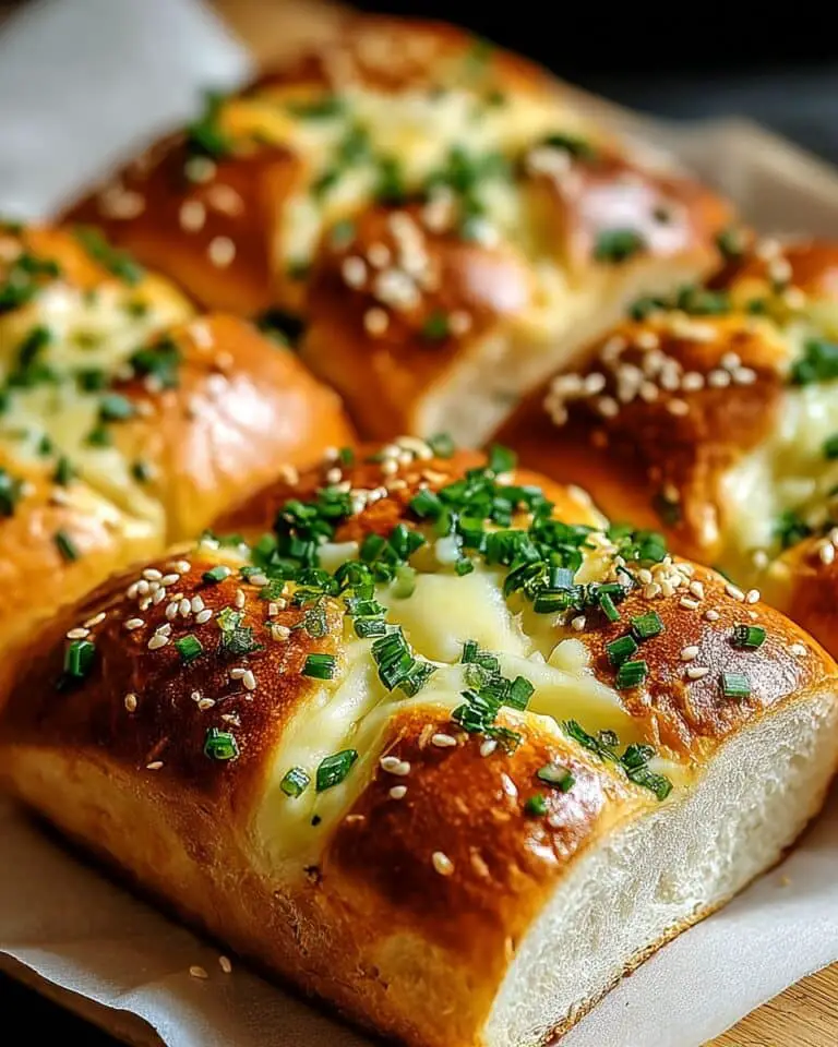 Korean Cream Cheese Garlic Bread Recipe