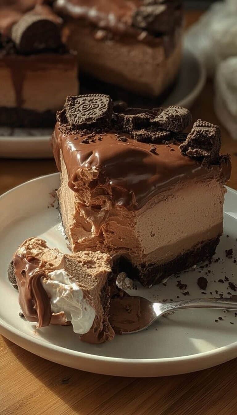 No Bake Nutella Cheesecake Recipe