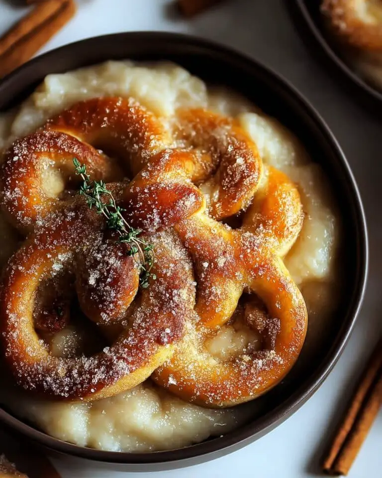 Cinnamon Sugar Soft Pretzels Recipe