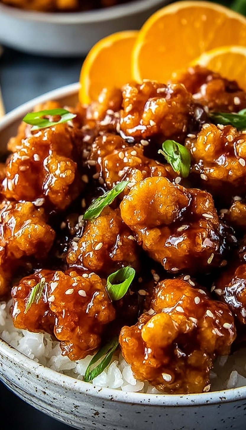 Crispy Orange Chicken Recipe - Recipe Image