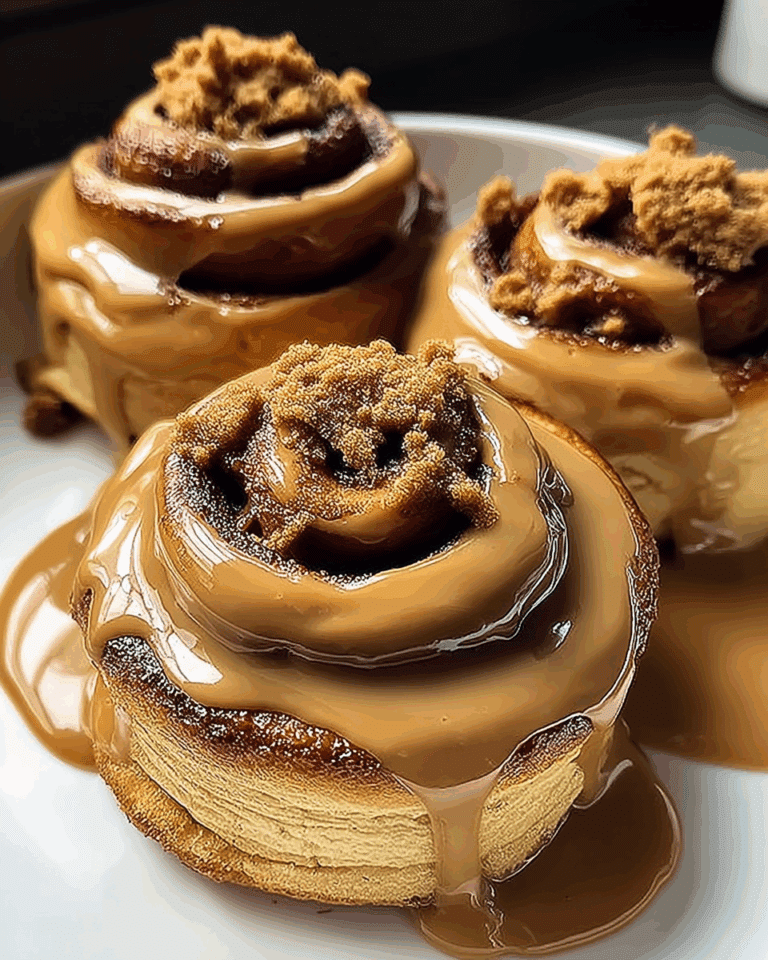 Biscoff Cookie Butter Cinnamon Rolls Recipe