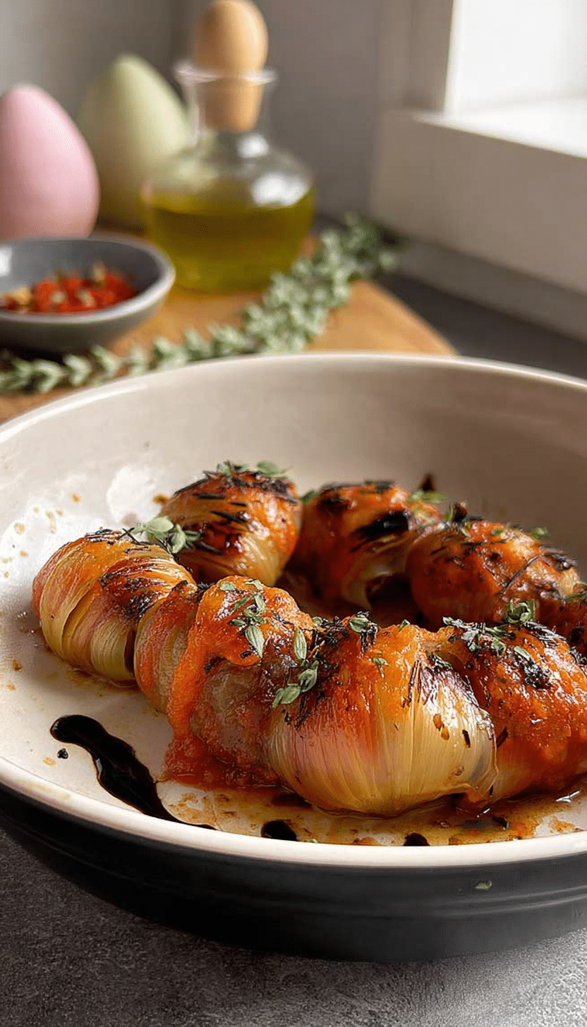 Stuffed Onions (Onion Dolma) Recipe - Recipe Image